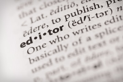 dictionary definition of editor